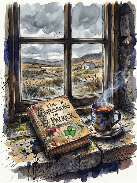 Patrick, it should be recalled, was not born Irish. He was Romano-British, first arriving as a slave and later, against all personal comfort, returning by choice. Illustration: Conor McGuire