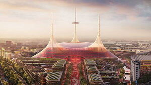 Man Utd say plans for 100,000-capacity stadium ‘on track’ but no timeframe yet