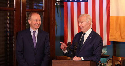Government says it followed law on Biden’s watch gift to Micheál Martin