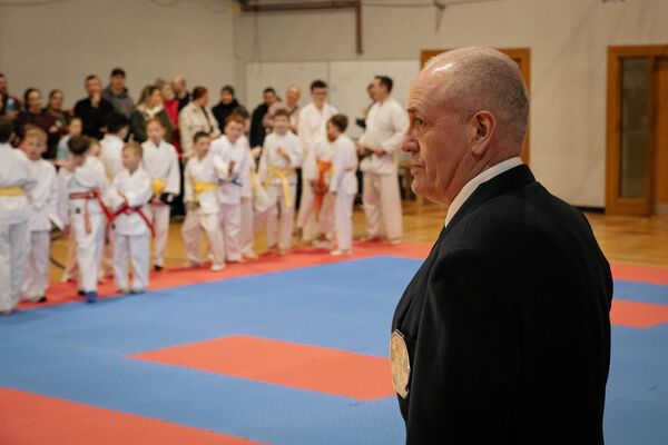Eamonn Yore, national referee from the Governing Body, provided chief referee over sight on the day. Picture James Buckley Eamonn Yore, national referee from the Governing Body, provided chief referee over sight on the day. Picture James Buckley