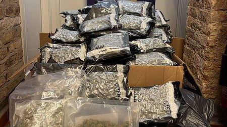 Two men (50s) to appear in court over €1.5m cannabis seizure in Dublin