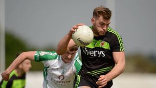 <p>Aidan O'Shea in action a decade ago during Mayo's last visit to Ruislip to face London in the 2016 Connacht GAA Football Senior Championship quarter-final. Picture: Seb Daly/Sportsfile</p>