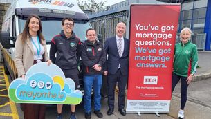 <p>Pictured at the launch of 2026 Mayo AC 5k Series. From left: Lianne McManamon, Mayo Mental Health Association, John Byrne, Mayo AC chairperson, Craig Kilbane, Shaw Commercials, Aidan Beirne, EBS Castlebar manager, Colette Tuohy, Mayo AC.</p> <p>Pictured at the launch of 2026 Mayo AC 5k Series. From left: Lianne McManamon, Mayo Mental Health Association, John Byrne, Mayo AC chairperson, Craig Kilbane, Shaw Commercials, Aidan Beirne, EBS Castlebar manager, Colette Tuohy, Mayo AC.</p>