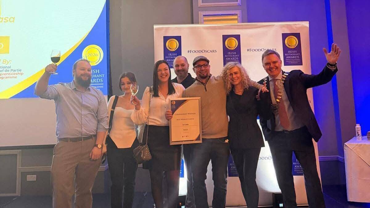 Mayo restaurant 'proud' to win 'Best World Cuisine' award