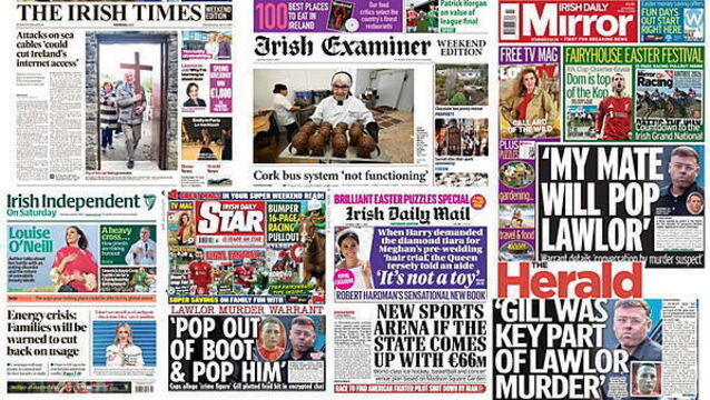 What the papers say: Saturday's front pages