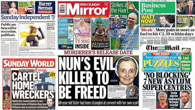 What the papers say: Sunday's front pages