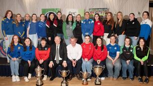 <p>Players and officials of Mayo clubs with Michael Ring and sponsor Darren Forde from EPC at the official launch of the Mayo Women's Football League in Breaffy House Hotel last week. Pictures: Alison Laredo</p> <p>Players and officials of Mayo clubs with Michael Ring and sponsor Darren Forde from EPC at the official launch of the Mayo Women's Football League in Breaffy House Hotel last week. Pictures: Alison Laredo</p>