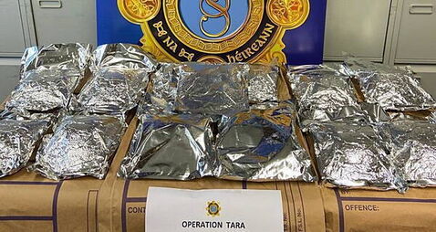 Man (20s) arrested after drugs worth €830k seized in Dublin