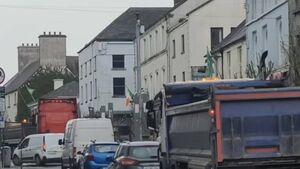WATCH: Fuel protest takes place in Mayo town