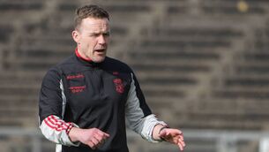 <p>Allianz Football League Division 1, Hastings Insurance MacHale Park, Mayo 22/3/2026 Mayo vs Roscommon Mayo manager Andy Moran Mandatory Credit ©INPHO/Andrew Paton</p>