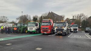 Strong attendance at Mayo fuel protest this morning as further action planned