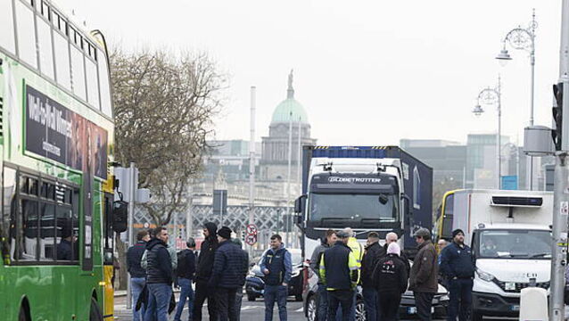 Fuel protests causing second day of traffic disruption