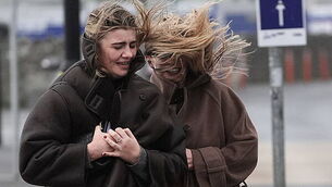 Two men (30s) airlifted to hospital after Longford crash