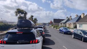 <p>Queues form to purchase fuel at Circle K in Belmullet. Pic: Tom Reilly.</p> <p>Queues form to purchase fuel at Circle K in Belmullet. Pic: Tom Reilly.</p>