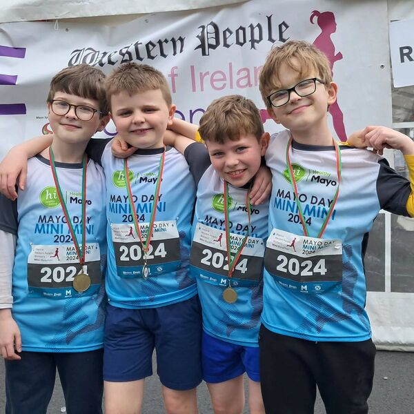Youngsters who took part in the Mini-Mini event in 2024. 	Picture: Alison Laredo
