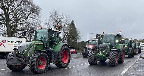 Fuel protesters bring disruption to roads in Northern Ireland