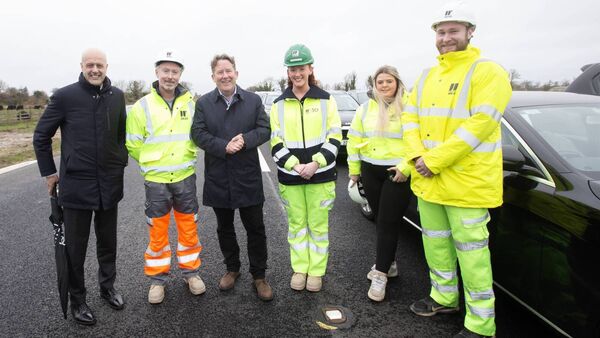 Farewell to Frenchpark as new road opens