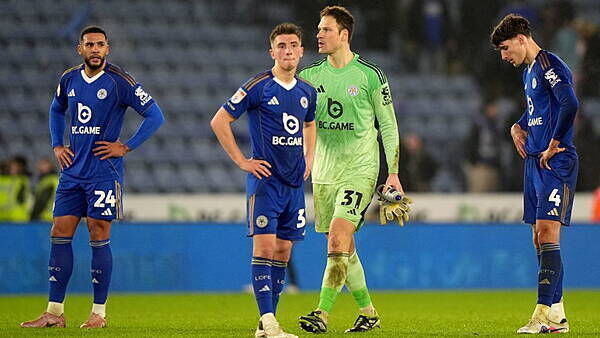 Leicester’s decline from Premier League champions to brink of League One
