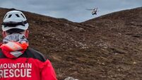 Mayo Mountain Rescue respond to an incident yesterday