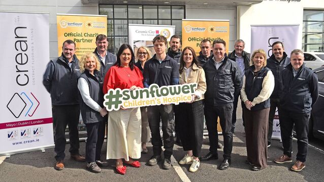 Crean Group lends support to Sunflower Hospice