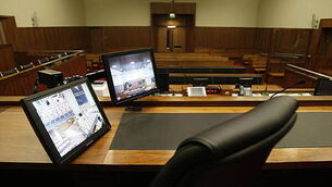 Man charged after two gardaí hospitalised after assaults at Donegal office