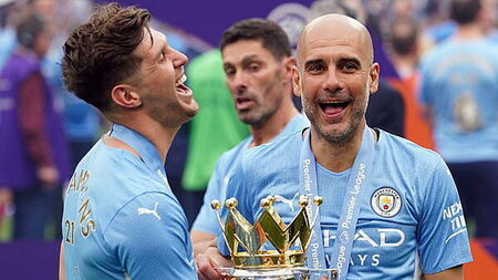 Departing John Stones grateful for ‘incredible moments’ with Pep Guardiola