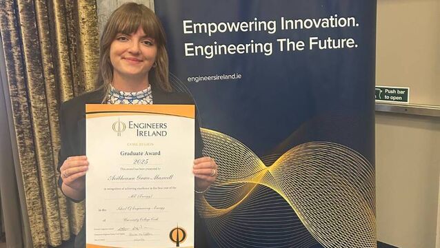 Congratulations: Mayo woman receives top graduate award