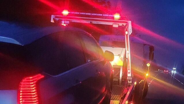 Motorist takes the 'it'll be grand' approach after being stopped on Mayo road