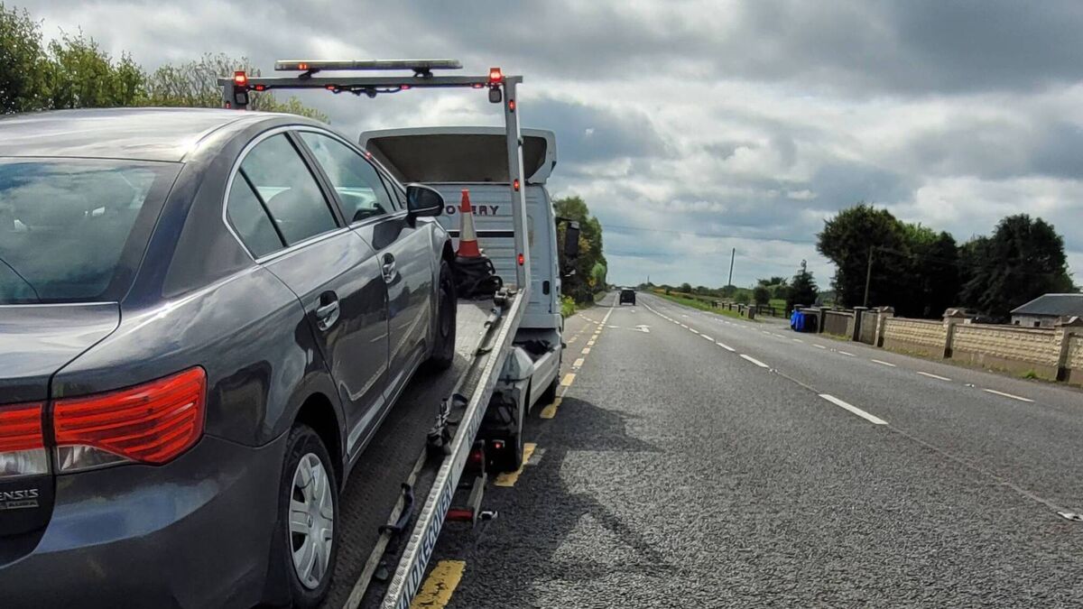 Seizure of vehicle following discoveries at major Mayo road checkpoint