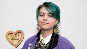 <p>Elzbieta Klonowska was the overall winner of the Relove Fashion national award. Picture: John Corless</p>