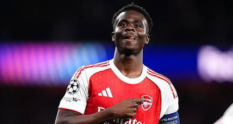 Bukayo Saka fires Arsenal into Champions League final