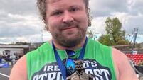 Mayo man breaks national record at Strongest Man competition