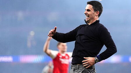 Mikel Arteta responds to criticism of Arsenal’s Champions League celebrations