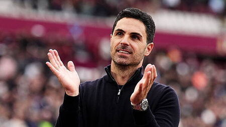 Arsenal’s Mikel Arteta applauds ‘brave’ officials after narrow win at West Ham