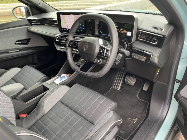 The R4 E-Tech electric is designed to be bigger and more spacious than the latest Renault 5.
