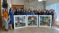 Students create artwork for Mayo Hospice