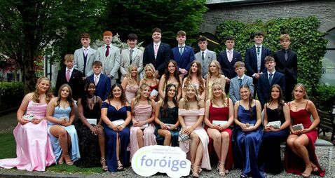Local Notes: Ballinrobe Foroige Club at Mayo Foroige Prom Ball.