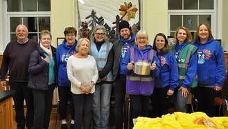 Some of the Ballyglass volunteers from the Darkness into Light Walk -(L to R), Mick Halligan, Rita Nestor, Nora Conroy, Rosaleen Halligan, Sheila Gilligan, Tomás Concannon, Breege Jennings, Elisa Toner, Sharon Hennessy and Leona Nestor. (absent from photo - Jimmy Murphy, Paula Staunton, Deirdre Heneghan and John McAndrew). Some of the Ballyglass volunteers from the Darkness into Light Walk -(L to R), Mick Halligan, Rita Nestor, Nora Conroy, Rosaleen Halligan, Sheila Gilligan, Tomás Concannon, Breege Jennings, Elisa Toner, Sharon Hennessy and Leona Nestor. (absent from photo - Jimmy Murphy, Paula Staunton, Deirdre Heneghan and John McAndrew).