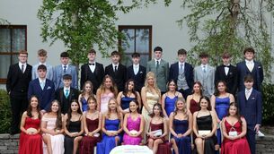 <p>At the Mayo Foróige 3rd Years Prom Ball, held at The Great National Hotel, Ballina, was the Foxford Foróige Club. Picture: Trish Forde</p> <p>At the Mayo Foróige 3rd Years Prom Ball, held at The Great National Hotel, Ballina, was the Foxford Foróige Club. Picture: Trish Forde</p>