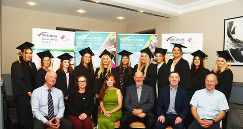 Beauty therapy students graduate in Ballina