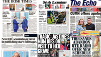 What the papers say: Friday's front pages