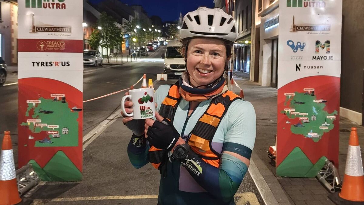 Wild day of cycling in Mayo