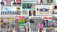 What the papers say: Saturday's front pages