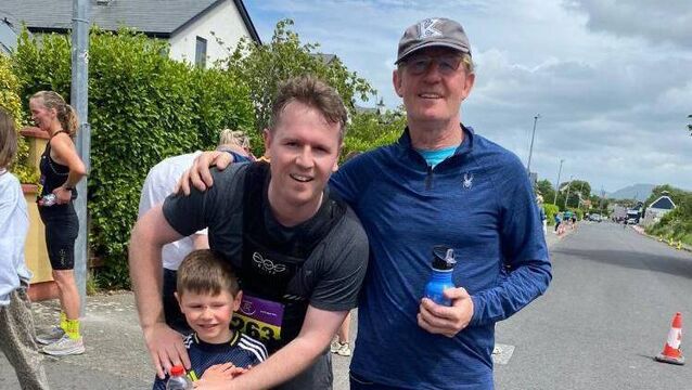 David ready for poignant run in honour of his dad 
