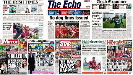 What the papers say: Monday's front pages