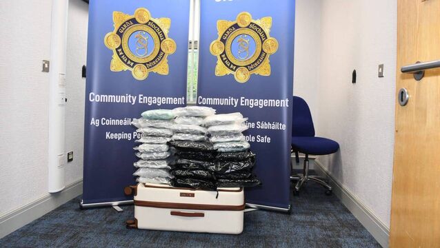 <p>The drugs seized are subject to further analysis.</p>