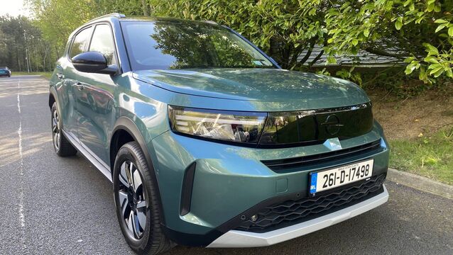 Opel Frontera SUV is practical and stylish