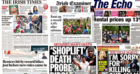 What the papers say: Wednesday's front pages