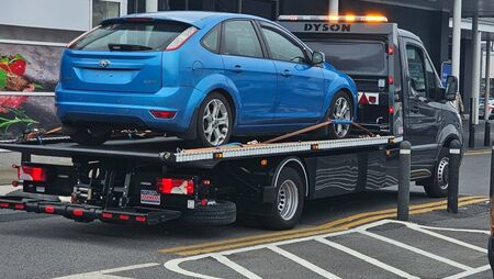 Unlicensed taxi recently detained in Mayo town