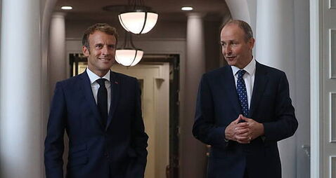 Taoiseach to discuss Middle East and Ukraine with Macron in Paris meeting